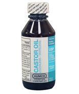 Humco Castor Oil Stimulant Laxative Liquid 2 oz. Unflavored, 1 Bottle - $10.67
