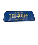 1981 New Jersey Wheaties TEE OFF Golfer Post Cereal Mini bike license Pl... - $12.19