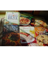 THE PAMPERED CHEF SEASON&#39;S BEST LOT OF 6 COOKBOOKS 2000-2003 FREE USA SH... - £7.46 GBP