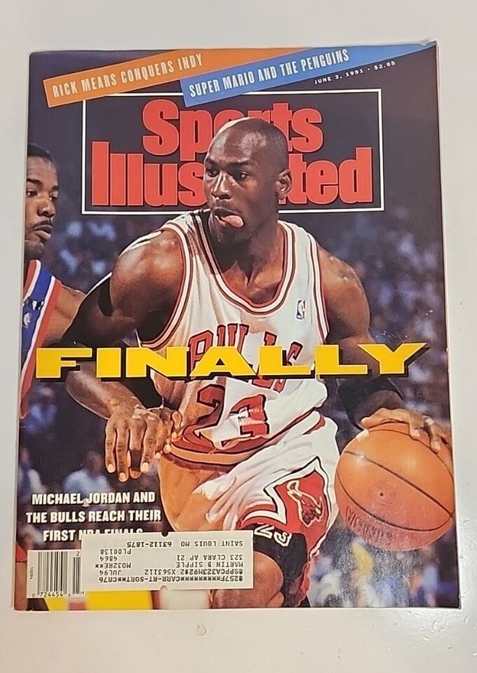 Primary image for 6/3/1991 Sports Illustrated Michael Jordan Chicago Bulls Beat Pistons NBA Finals