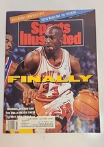 6/3/1991 Sports Illustrated Michael Jordan Chicago Bulls Beat Pistons NBA Finals - £10.02 GBP