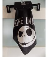 Nightmare Before Christmas Bone Daddy  Pet Bandana Tie On Size L/XL NEW - $24.30