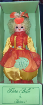 Vintage 1987 Flora Belle by Brinn&#39;s Miss Gladiola August 14&quot; Doll New! - £11.73 GBP