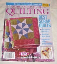 American Patchwork &amp; Quilting February 2005 Issue 72 (Better Homes and Gardens) - £3.61 GBP