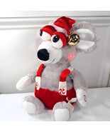 Dan Dee Plush Kenny The Christmas Rat We are Santa&#39;s Elves song mouse sings - $530.18 MXN