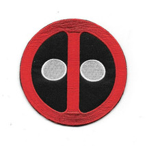Marvel Comics Deadpool Logo Embroidered 3.5&quot; Patch, NEW UNUSED - £6.14 GBP