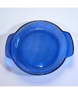 Anchor Hocking Deep Pie Plate 9″ Cobalt Blue Ovenware #1075 Vintage USA - $13.85