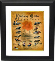 Jose Santos signed Kentucky Derby Champions Churchill Downs Run for the ... - £204.65 GBP