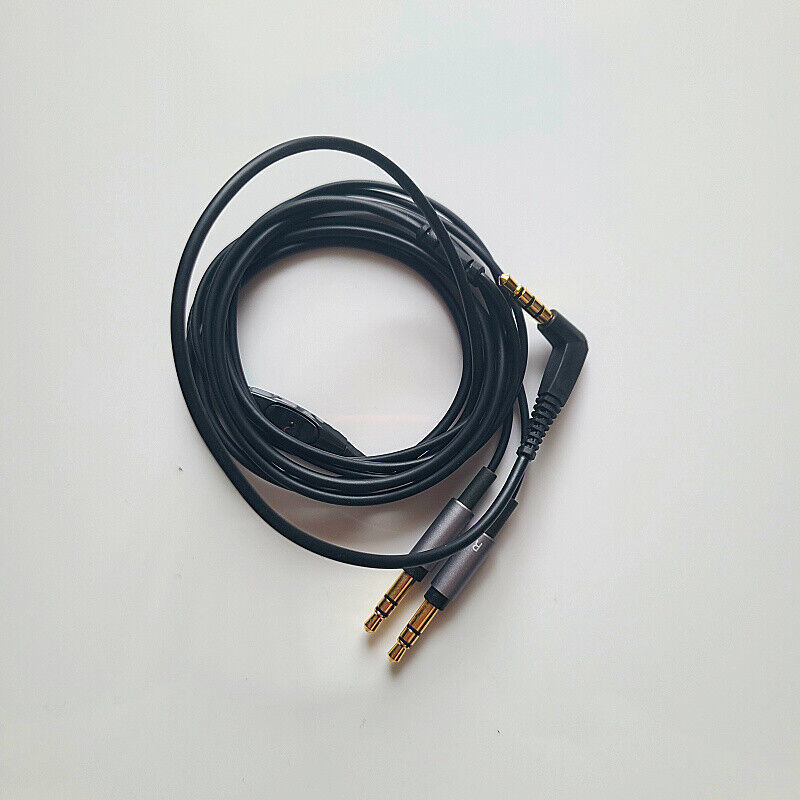 3.5mm Audio Cable With mic For JVC HA-SW01 HA-SW02 McIntosh Labs MHP1000  			