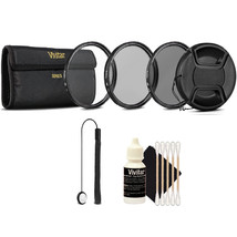 Vivitar 52mm 3Pc UV/CPL/ND8 Filter Kit + Top Accessory Kit for All 52mm ... - £23.58 GBP