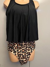 Rxrxcoco - 2 Piece Tankini Swimsuit Flattering For Plus Size Ladies - Size Xxl - £12.52 GBP