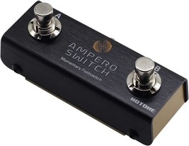 A 1/4-Inch Hotone Dual Footswitch Pedal Momentary 2-Way Pedal Switcher Foot - £31.42 GBP