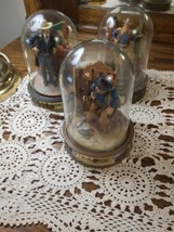 3 Franklin Mint - John Wayne - Hand Painted -Glass Dome - Limited Edition - Mint - £58.97 GBP