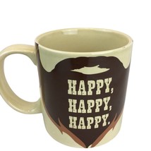 Duck Dynasty Happy Coffee Tea Cup Mug A&amp;E Brown Hallmark Channel 15 oz u - £14.19 GBP