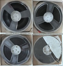 Lot Of 4 Unbranded 1200 Feet  MYLAR RECORDING TAPE REEL TO REEL Contents... - $35.00