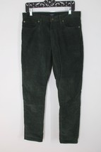 J Crew Factory 32x32 Green Corduroy Slim Fit Flex Pants J7334 - $25.64