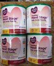 4 Pack Parent&#39;s Choice Toddler Next Stage Powder Toddler Formula, 24 oz Canister - £31.60 GBP