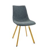 LeisureMod Modern Leather Dining Chairs, Upholstered Kitchen Chairs with... - €98,37 EUR