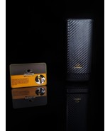 Carbon Fiber and Wood  3 Cigar Case Holder in box - $90.25