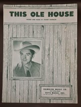 “This Ole House” 1954 Sheet Music By  Stuart Hamblen - Music Co - Vintage - £7.63 GBP