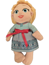 Disney Parks Babies Elsa Frozen Soft Plush Stuffed Doll 11" - £11.10 GBP