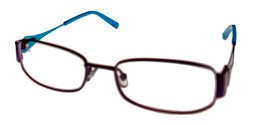 Converse Unisex Ophthalmic Purple Eyeglass Rectangle Metal K002 50mm - $44.99