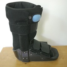 Inflatable Pump Equalizer Walker Boot Leg Foot Brace Small Black w/ Soft... - £22.33 GBP