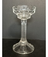 Vtg Clear Crystal Pedestal Fairy Lamp Royal Limited Lead 8.5&quot; tall - €21,81 EUR