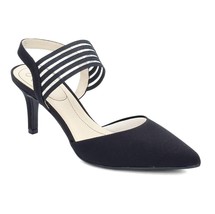 Life Stride Womens 6 M Black Slingback Pointed Toe Pumps Heels NIB SI8 - $29.39