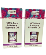 ( Lot 2 ) P. Care 100% Pure &amp; Natural Essential Oil Lavender 8ML Ea - $22.96 CAD