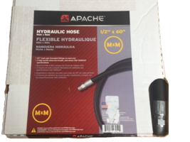Apache #98398321 2-Wire Hydraulic Hose 1/2&quot; I.D X 60&quot; L - $28.71