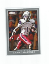 Ahmad &quot;Sauce&quot; Gardner 2022 Sage Artistry Silver Parallel Card #1 - £3.92 GBP