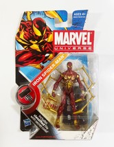 Hasbro Marvel Universe 3.75&quot; Iron SPIDER-MAN 021 Series 2 Figure New Opened Card - £16.33 GBP