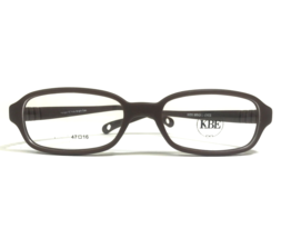 Kids Bright Eyes Eyeglasses Frames Harper 47 Matte Brown Rubberized 47-16-110 - £43.95 GBP