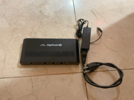 Ubiquiti Networks EdgeRouter Lite 3-Port Router ERLite-3 with Power Cable - $23.00