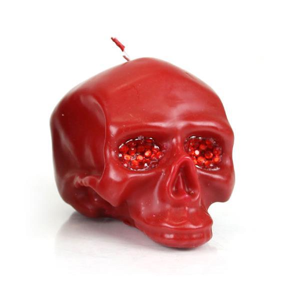 D.L. & Company Med Red Skull Crystal Eyes - $55.00