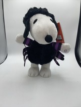 Halloween Animated Peanuts Snoopy Spider Dancing Side Stepper Plush - $30.00