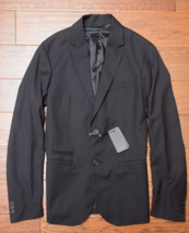 Armani Exchange A|X $240 Men&#39;s Med-Weight Black Sport Coat Blazer 36 - £60.92 GBP