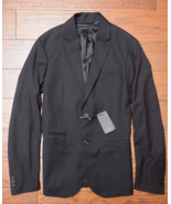Armani Exchange A|X $240 Men&#39;s Med-Weight Black Sport Coat Blazer 36 - £60.03 GBP