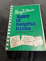Vtg Mary Ellens Best Of Helpful Hints Warner Book Spiral Bound 1st Printing 1979 - £4.74 GBP