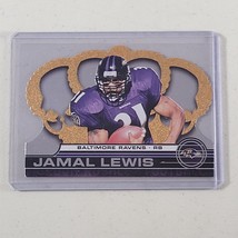 Jamal Lewis Card #17 Baltimore Ravens RB NFL Football 2001 Pacific Crown Royale - £8.91 GBP