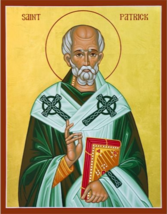 Catholic icon of Saint Patrick of Ireland - £158.19 GBP+