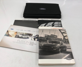 2017 Ford Fusion Owners Manual Handbook Set with Case OEM A04B02045 - £31.65 GBP