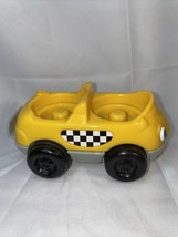 Little People New York Taxi Cab Car Vehicle No Figure Toy Fisher Price 2001 - £7.73 GBP