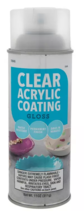 Clear Acrylic Coating Spray Paint Gloss - £7.96 GBP