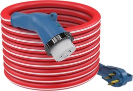 Rv/Generator Cord, 25 Ft., 50 Amp, 135 Degree Locking Connector, Etl Listed, - £115.40 GBP