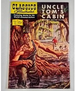 Classics Illustrated #15 HRN 117 Uncle Toms Cabin 1954 John Parker Cover... - $16.82