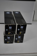 LOT OF 4 HP CC532A (304A) Yellow Toner Cartridge - £183.60 GBP