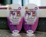 *2 Pack* BIC Soleil Smooth Scented Women&#39;s Disposable Razor - $11.87