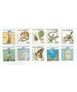 San Marino, Ensemble De 10 Timbres, MNH, Ah 441 - $12.43